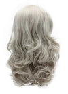 Gray Blonde Wavy Wig (16in)