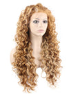 Blonde Mix Long Curly Wig (26in)