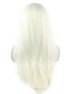 Long Straight light Blonde Natural Lace Front Wig