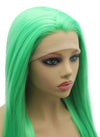 Mint Green Long Straight Wig