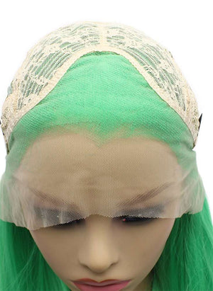 Mint Green Long Straight Wig