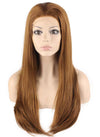 Long Straight Blonde Natural Lace Front Synthetic Hair Wig