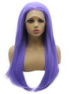 Lavender Purple Long Straight Wig