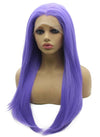 Lavender Purple Long Straight Wig