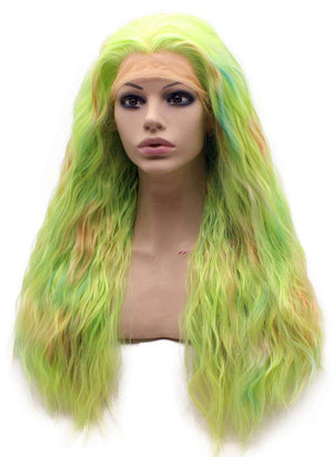 Verdancy Green Ombre Kinky Curly Wig