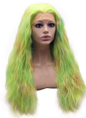 Verdancy Green Ombre Kinky Curly Wig