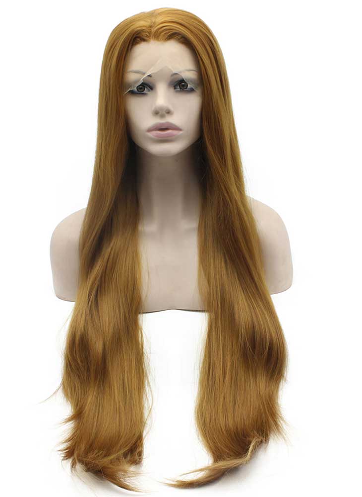 Dirty Blonde Long Straight Wig